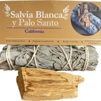 Limpia Purifica Con Salvia Y Palo Santo Incienso Sahumerio