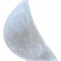 Sahumador Selenita Forma Luna Ideal Para Meditar Reiki Plato