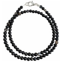 1 Collar Cuarzo Cuarzo Agata Negra Choker 41 Cm Amuleto Yoga