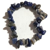 1 Pulsera De Sodalita Piedra Natural Amuleto Ujm