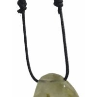 Dije De Prehnita Piedra Natural Ujm