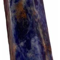 1 Obelisco Sodalita Piedra Natural Reiki Meditación Yoga