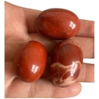 Kit 3 Jaspe Rojo Amuleto Protector Mineral Natural Cuarzo