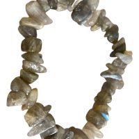 1 Pulsera Labradorita Piedra Natural Amuleto Protector