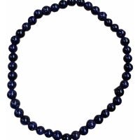 Pulsera Aventurina Azul Destello De Estrellas 4mm Equilibrio