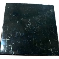 1 Placa Cuadrada 8 Cm Shungit Piedra Natural