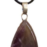 1 Dije Cuarzo Amatista Gota Piedra De La Paz Natural Reiki