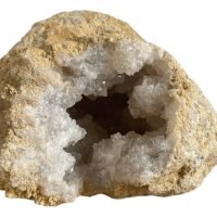 Geoda Cristales De Cuarzo Piedra Natural Reiki Tipo Azucar