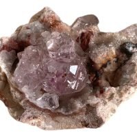 1 Geoda Cuarzo Amatista Veracruz Mineral Colección Amuleto