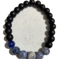 Pulsera Ónix Y Sodalita