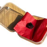 1 Mini Octaedro De Magnetita Mineral Colección Amuleto