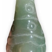 Gnomo De Cuarzo Aventurina Verde Piedra Natural Reiki Chakra