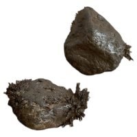 2 Magnetitas Mineral De Colección Piedra Iman Natural