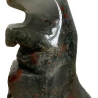 1 Dinosaurio T-rex Cuarzo Piedra Sangre Africana Seftonita