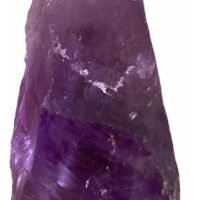 1 Cuarzo Amatista Bruto Atrae Paz Amuleto Con Bolsita Yoga