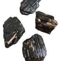 Turmalina Negra Con Moscovita Mineral De Colección Ujm