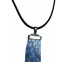 Dije Kyanita Cianita Piedra Natural Plata 925