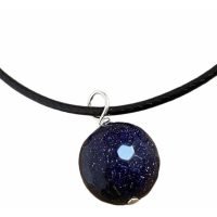 1 Dije Aventurina Azul Lluvia De Estrellas Apoyo Espiritual