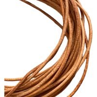 D_957404-MLM72966011816_112023-F.jpg Cordón De Cuero Autentico Para Collar 5 M Grosor 2 Mm Aprox