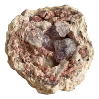 1 Geoda Cuarzo Amatista Veracruz Mineral Colección Amuleto