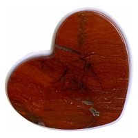 1 Pop Corazón Jaspe Rojo Sujetador De Celular Natural Reiki
