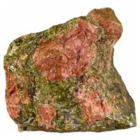 1 Unakita Piedra Natural Mineral De Colección Piedra Visión