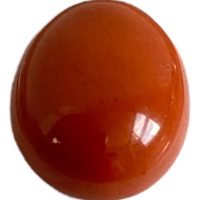 1 Cabujón Jaspe Rojo 8x10 Mm Natural Aleja Energias Negativa