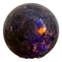 1 Esfera De Yooperlita 2cm Piedra Natural Michigan