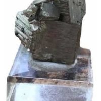 1 Cubo Pirita Mineral Colección Atrae Dinero Amuleto