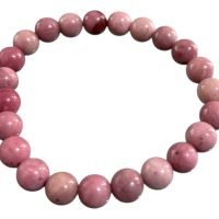 Pulsera De Rodonita Piedra Natural