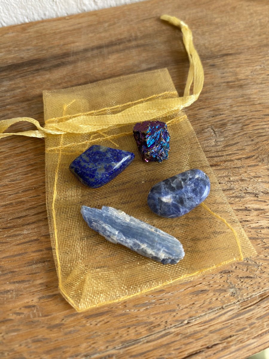Kit Cianita Lapislázuli Bornita Sodalita Y Morral Equilibrio