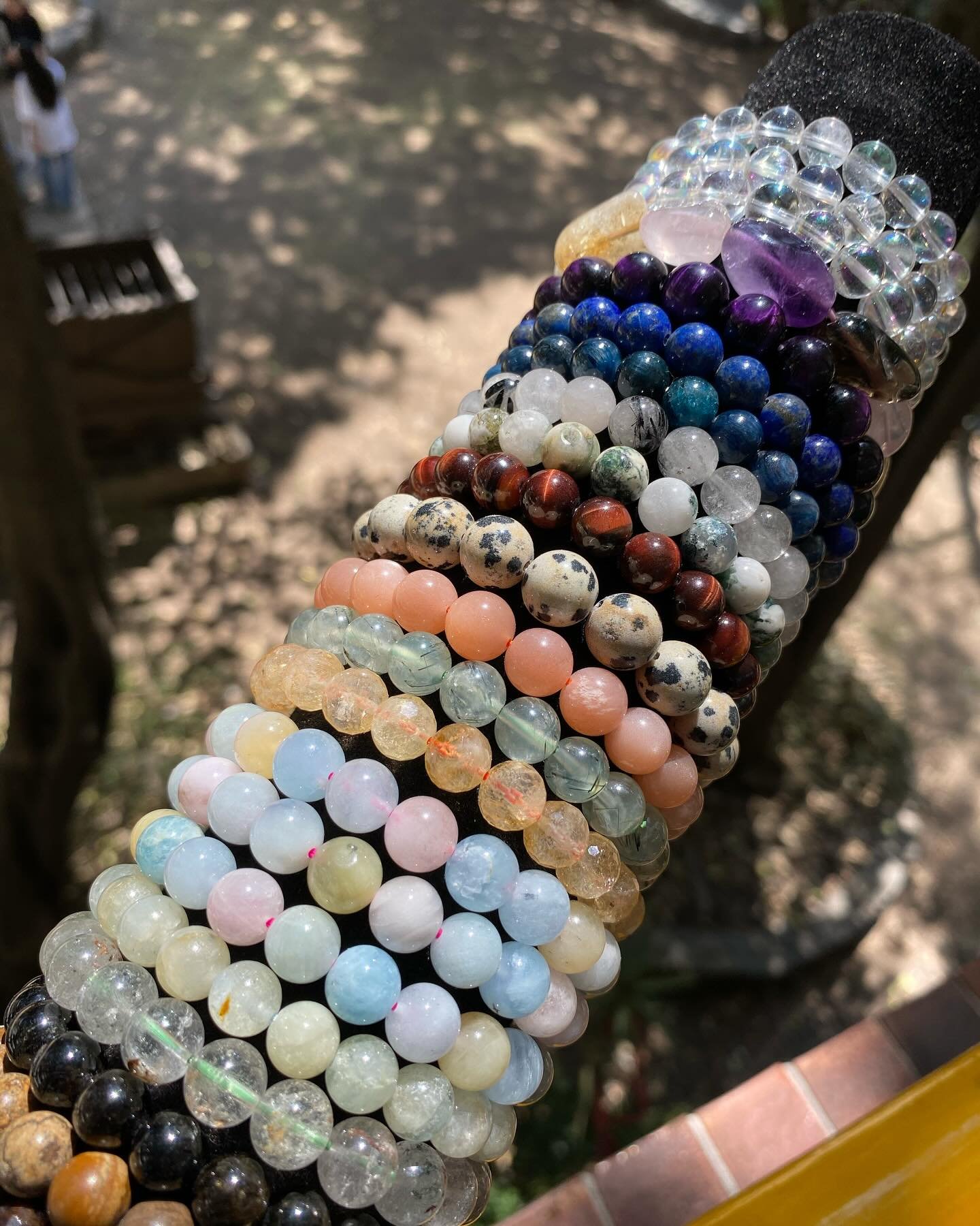 Pulsera Fluorita Natural Meditación Reiki Equilibrio