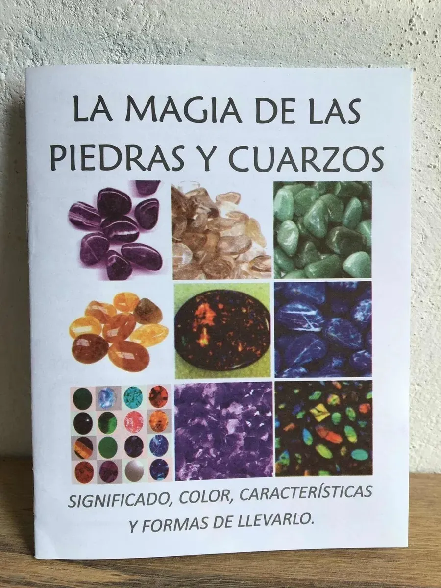 La Magia De Las Piedras Y Cuarzos Guía + Piedrita Sorpresa