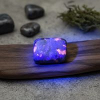 D_631274-MLM105007816067_012026-F.jpg 1 Piedra Yooperlita Michigan Con Brillo Con Luz Uv