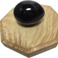 Obsidiana Tallada En Forma De Huevo Piedra Natural