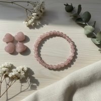 1 Pulsera Cuarzo Craquelado Fresa