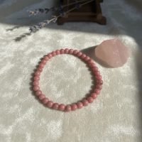 D_814268-MLM107126447766_022026-F.jpg Pulsera De Rodocrosita Clara 4 Mm Piedra Natural Reiki