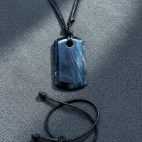 1 Dije Ojo De Tigre Azul Ojo De Halcon Piedra Natural