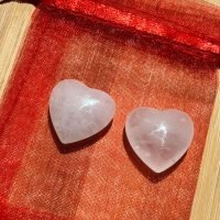 D_621755-MLM109595669832_042026-F.jpg Kit 2 Corazones Cuarzo A Elegir Piedra Natural Jaspe Rojo