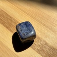 1 Rolado De Sodalita Piedra Natural Azul