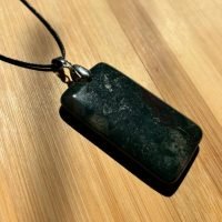 Dije Agata Musgosa Natural Pasacadena Chakras Reiki Yoga