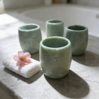 D_778880-MLM110334240237_042026-F.jpg 1 Vaso De Jade Piedra Natural 5.6 Cm