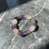 D_866983-MLM110954568615_042026-F.jpg Pulsera Cuarzo Amatista Cuarzo Citrino, Cuarzo Hialino